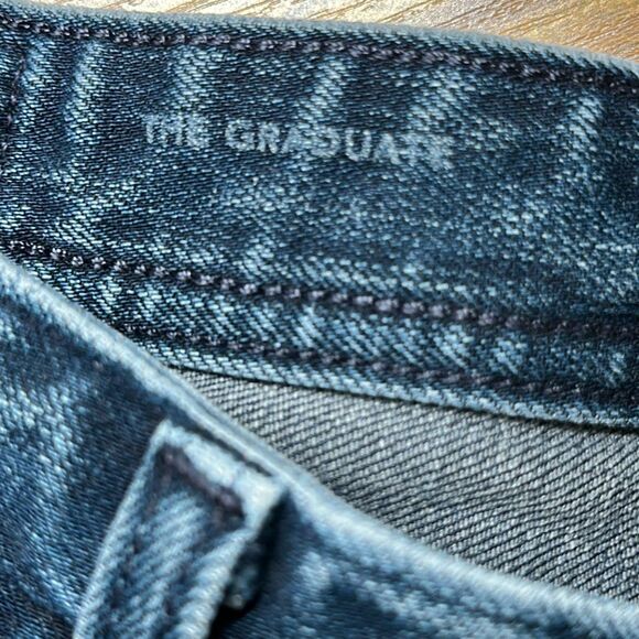 Adriano Goldschmied AG Jeans Mens size 31 34 The Graduate Denim 360 Stretch - Picture 10 of 12